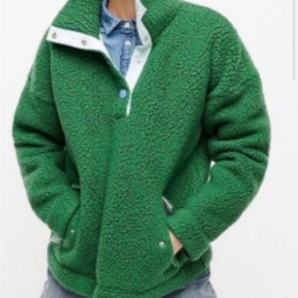 J Crew Vintage Fleece Pullover